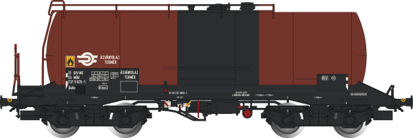 Albert Modell 737004 - Kesselwagen Uahs der MÁV